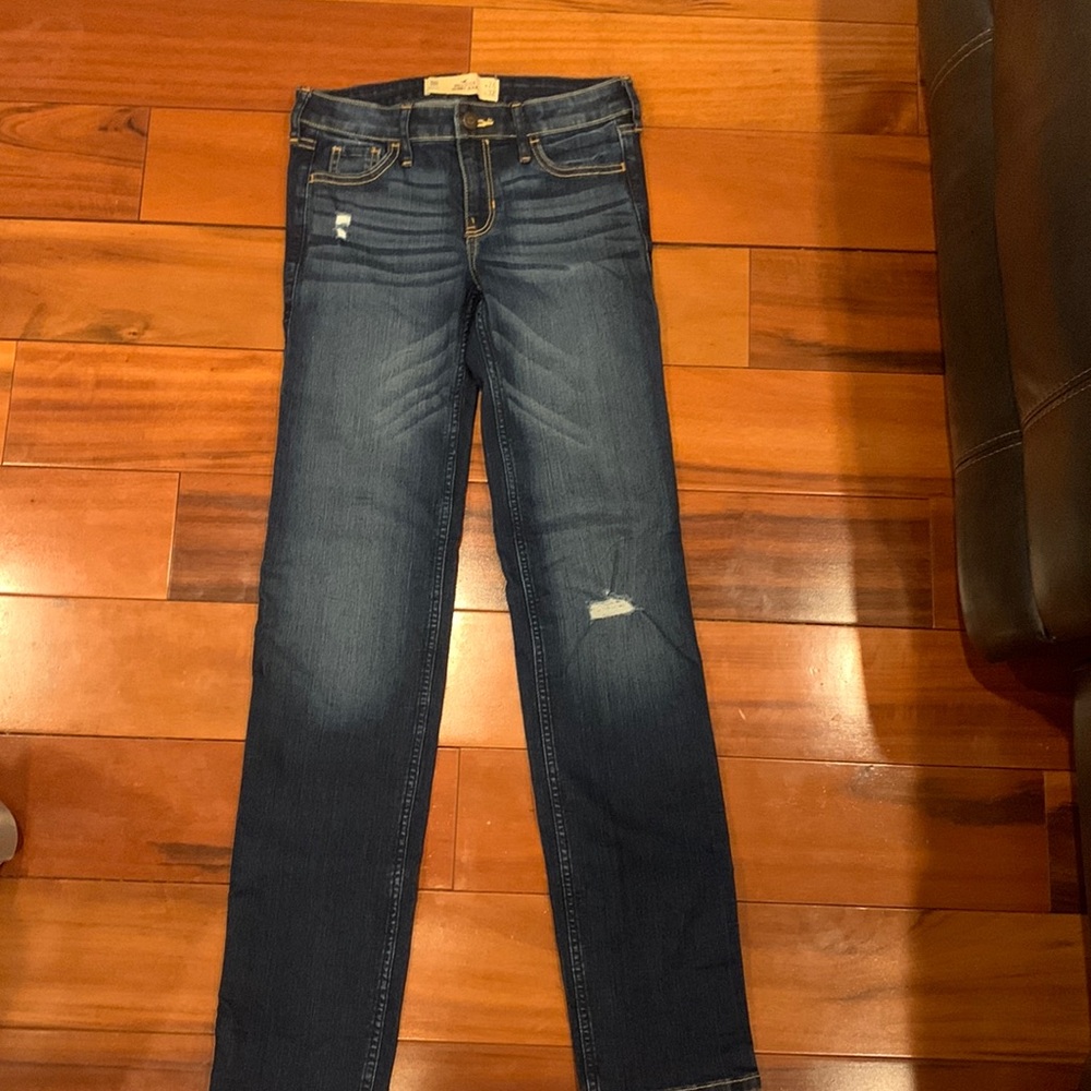 blue hollister jeans size w24 L32